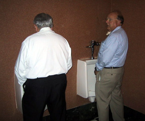 Sid and Don at urinal