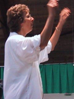 Jane conducting