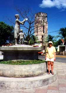 Carol-statue in Santa Cruz