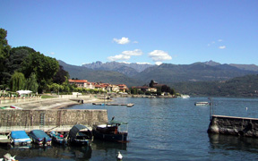 Fishing boats in Baveno