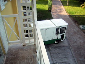 Delivery van