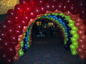 Balloon entrance