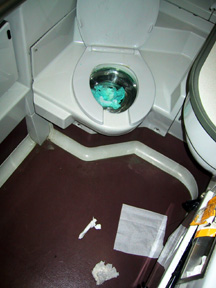 Amtrak bathroom