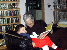 Josie & Carol reading