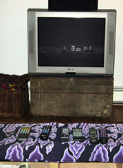 TV with 6 Remotes