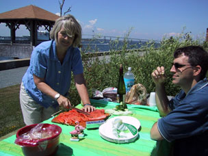 Donna, Gravlax, Ian