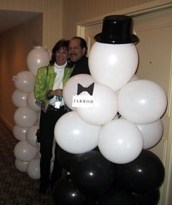 Balloons with Stuart and Lisa