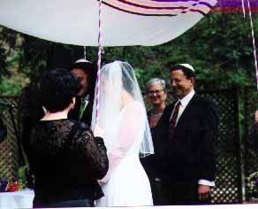 Under the huppah